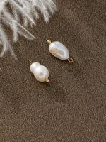 Basic Baroque Style Handmade Oval Freshwater Pearl Jewelry Accessories main image 4