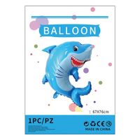 Cartoon Style Cute Animal Mermaid Aluminum Film Holiday Party Balloons sku image 27