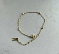 Simple Style Round Titanium Steel Chain Bracelets 1 Piece sku image 2