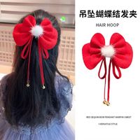 Sweet Bow Knot Cloth Hair Clip sku image 19
