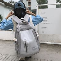 One Size Solid Color School Women's Backpack main image 4