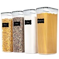 New Products In Stock Pp Material Crisper Sealed Jar Refrigerator Kitchen Food Can Cereals Storage Jar Snack Storage sku image 1