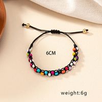 Ig Style Retro Commute Round Rope Beaded Knitting Women's Bracelets main image 2