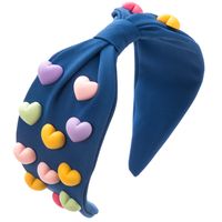 Women's Elegant Classic Style Heart Shape Cloth Hair Band main image 5