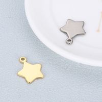 1 Piece Stainless Steel 18K Gold Plated Star main image 7