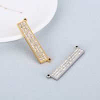 1 Piece Stainless Steel 18K Gold Plated Square main image 4
