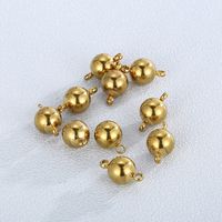 1 Set Stainless Steel 18K Gold Plated Solid Color main image 5