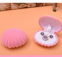Cute Solid Color Flannel Jewelry Boxes sku image 4
