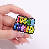 Cute Letter Alloy Plating Unisex Brooches main image 2