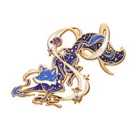 Cute Animal Alloy Plating Unisex Brooches sku image 1