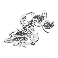 Cute Animal Alloy Plating Unisex Brooches sku image 2