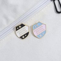 Cartoon Style Letter Alloy Plating Unisex Brooches main image 3