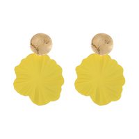 1 Pair Basic Round Plating Alloy Drop Earrings main image 5