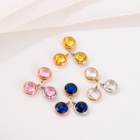 1 Set Crystal Glass Crystal 18K Gold Plated Solid Color main image 4