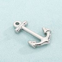 1 Piece Stainless Steel 18K Gold Plated Anchor main image 5