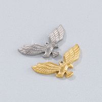1 Piece Stainless Steel 18K Gold Plated Eagle Pendant main image 1