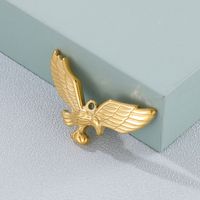 1 Piece Stainless Steel 18K Gold Plated Eagle Pendant main image 3