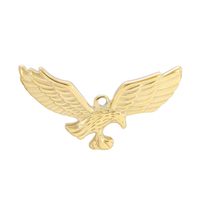 1 Piece Stainless Steel 18K Gold Plated Eagle Pendant main image 5
