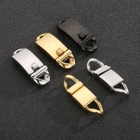 1 Piece Stainless Steel 18K Gold Plated Solid Color main image 7