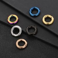 3 Pieces Stainless Steel 18K Gold Plated Solid Color main image 2