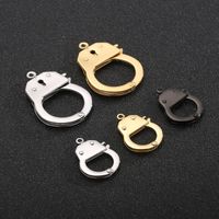 1 Piece Stainless Steel 18K Gold Plated Solid Color main image 1