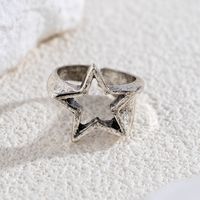 Simple Style Classic Style Star Alloy Hollow Out Women's Rings main image 4
