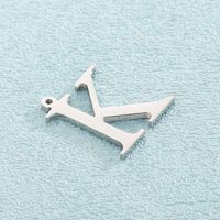 Simple Style Commute Letter Stainless Steel Charms Jewelry Accessories main image 2