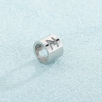 Simple Style Commute Solid Color Stainless Steel Charms Jewelry Accessories main image 2