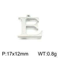 Simple Style Commute Letter Stainless Steel Charms Jewelry Accessories sku image 5
