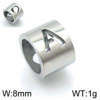 Simple Style Commute Solid Color Stainless Steel Charms Jewelry Accessories sku image 1