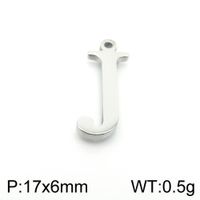 Simple Style Commute Letter Stainless Steel Charms Jewelry Accessories sku image 10