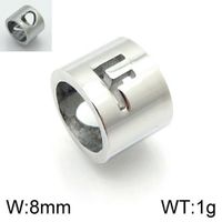 Simple Style Commute Solid Color Stainless Steel Charms Jewelry Accessories sku image 6