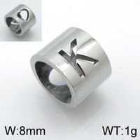 Simple Style Commute Solid Color Stainless Steel Charms Jewelry Accessories sku image 11