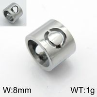 Simple Style Commute Solid Color Stainless Steel Charms Jewelry Accessories sku image 15