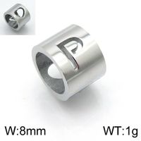 Simple Style Commute Solid Color Stainless Steel Charms Jewelry Accessories sku image 16