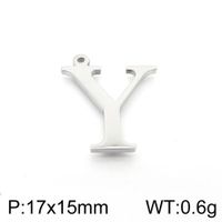 Simple Style Commute Letter Stainless Steel Charms Jewelry Accessories sku image 25