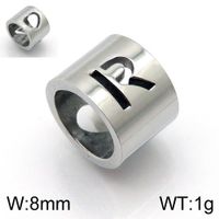 Simple Style Commute Solid Color Stainless Steel Charms Jewelry Accessories sku image 18
