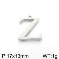 Simple Style Commute Letter Stainless Steel Charms Jewelry Accessories sku image 26