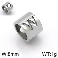 Simple Style Commute Solid Color Stainless Steel Charms Jewelry Accessories sku image 23