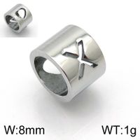 Simple Style Commute Solid Color Stainless Steel Charms Jewelry Accessories sku image 24
