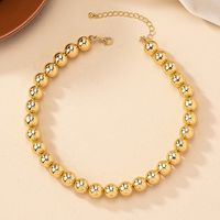 Punk Simple Style Solid Color Alloy Plating Gold Plated Women's Pendant Necklace main image 7