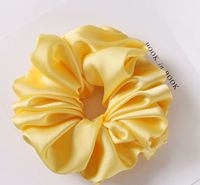 Women's Vintage Style Solid Color Cloth Hair Tie main image 3