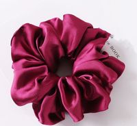 Women's Vintage Style Solid Color Cloth Hair Tie main image 2
