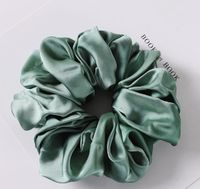 Women's Vintage Style Solid Color Cloth Hair Tie main image 4