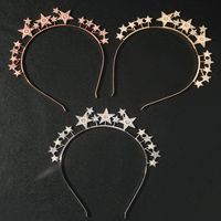 Women's Sweet Simple Style Star Imitation Pearl Inlaid Pearls Hair Band main image 1
