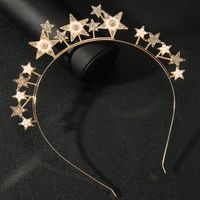 Frau Süss Einfacher Stil Stern Imitationsperle Eingelegte Perlen Haarband sku image 1