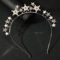 Frau Süss Einfacher Stil Stern Imitationsperle Eingelegte Perlen Haarband sku image 2