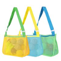 Casual Solid Color Nylon + Mesh Storage Bag sku image 33