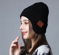 Fashion Autumn And Winter Men's Women's Ear-covering Bluetooth Headset Music Hat sku image 2