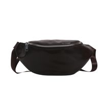 Women's Vintage Style Solid Color Pu Leather Waist Bags sku image 1